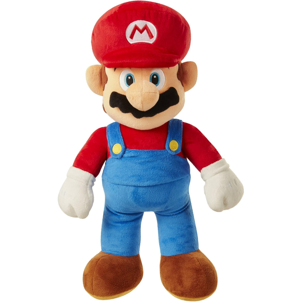 Jakks - Nintendo Super Mario peluche gigante Mario 50 cm 64456-4L-PLY