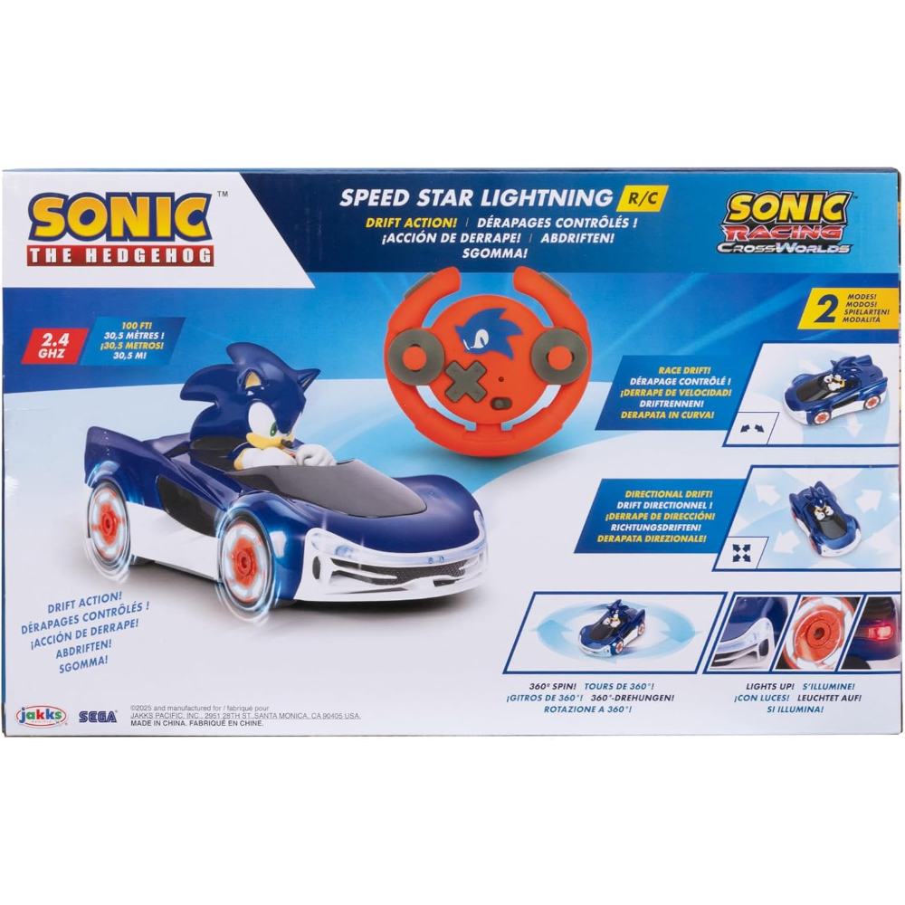 Jakks - Sonic Drifting RC 429974