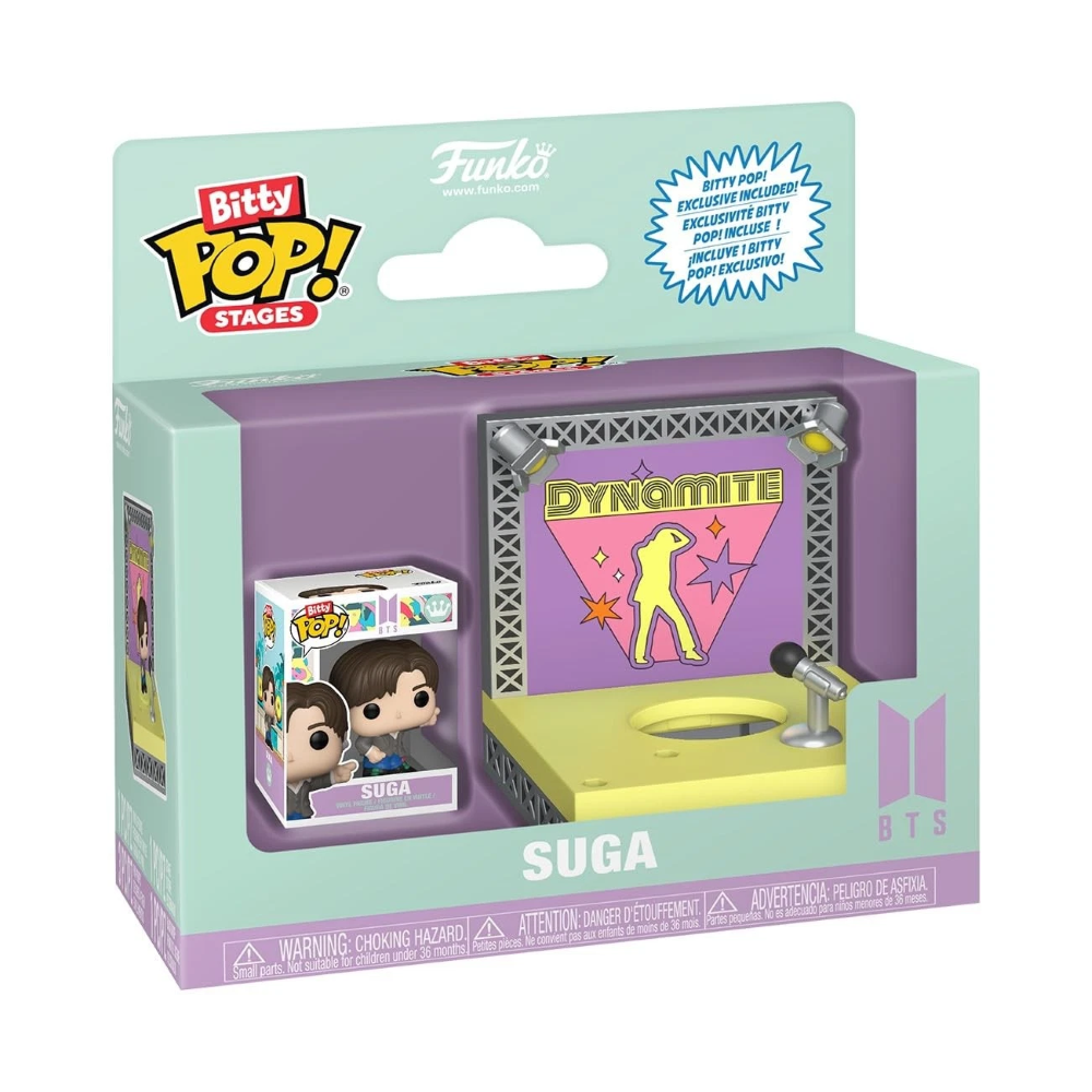 FUNKO POP BITTY POP STAGES - BTS - SUGA (DYNAMITE) 
