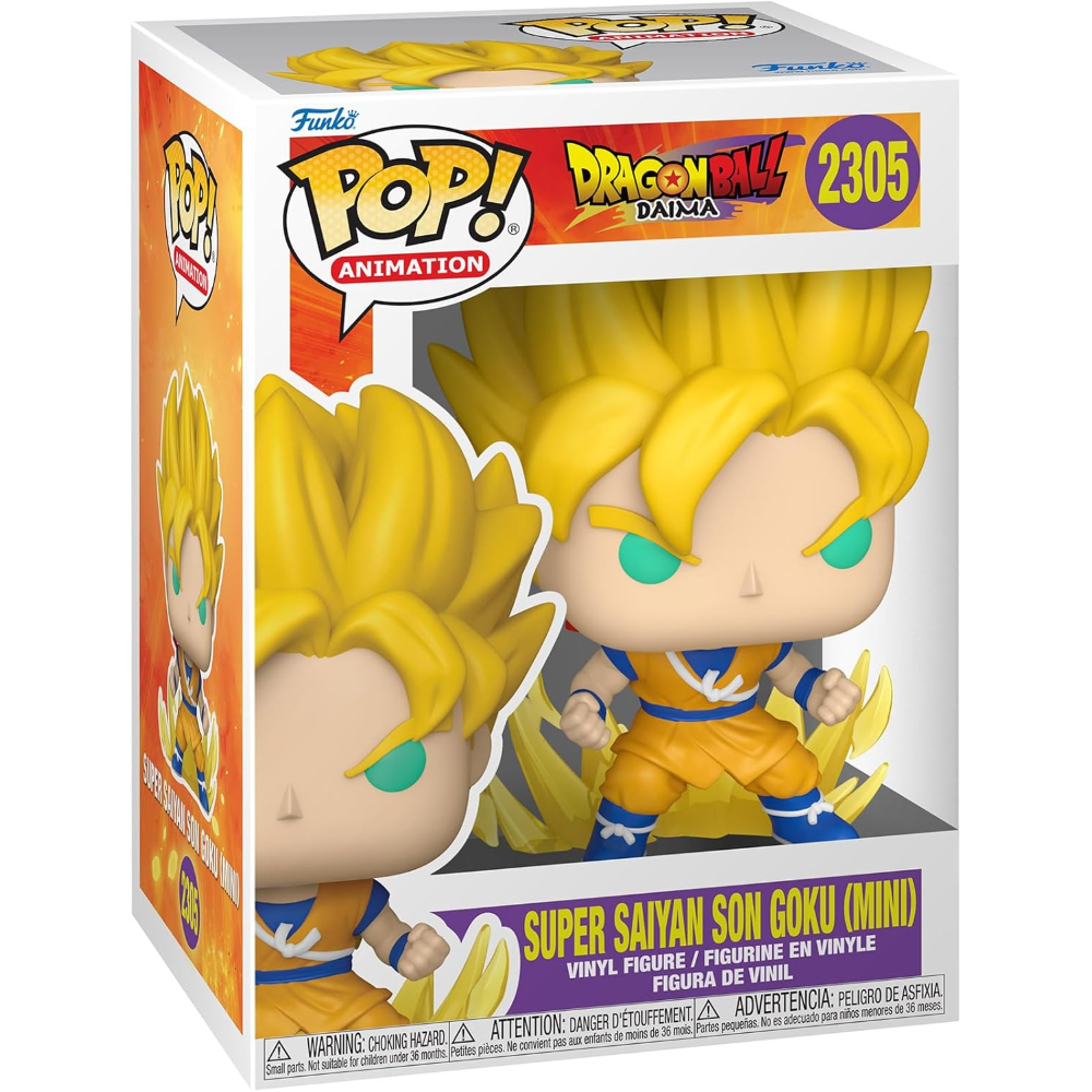 FUNKO POP DRAGON BALL DAIMA - VINYL FIGURE 2305 SUPER SAIYAN SON GOKU (MINI) 9CM COC 