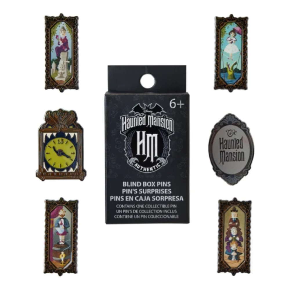  Loungefly - MYSTERY BOX PINS - DISNEY HAUNTED MANSION - WDPN3232-EA