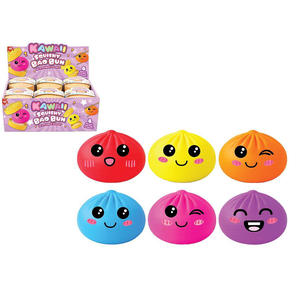 PREORDINE KAWAII SQUISHY BAO BUN FLUO 06/07/2026