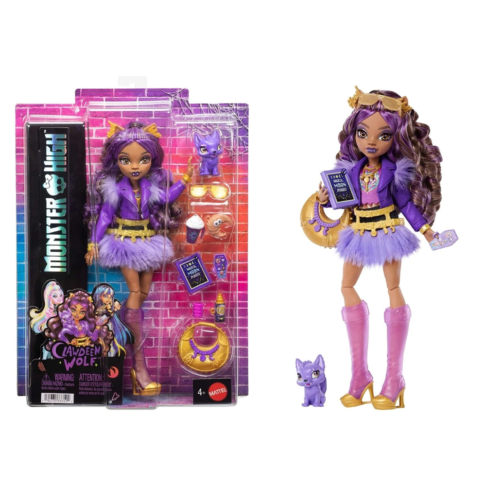 Monster High CORE DOLL CLAWDEEN JHK30