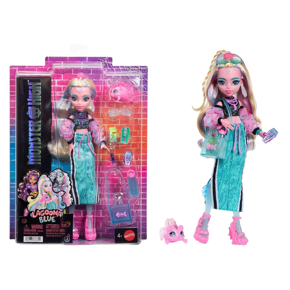 Monster High CORE DOLL LAGOONA JHK33