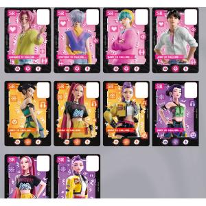 KAYOU - KPOP DEMON HUNTERS - CLASSIC EDITION BUSTA DA 5 CARTE (GOLD)