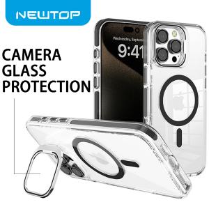 NEWTOP CV39-05 SUPER CLEAR CON SUPPORTO APPLE IPHONE 18 PRO MAX