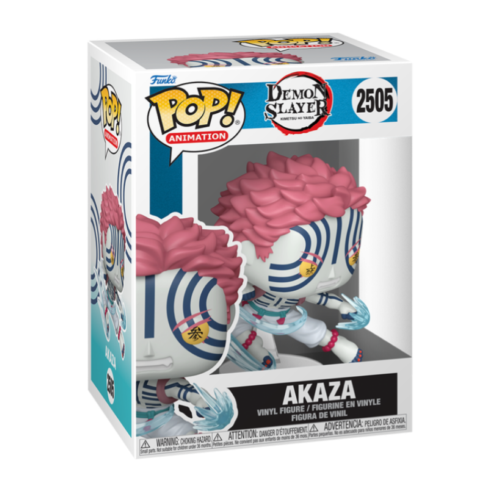 FUNKO POP DEMON SLAYER:INFINITY CASTLE - VINYL FIGURE 2505 AKAZA (Fist Fight) 9CM 93895