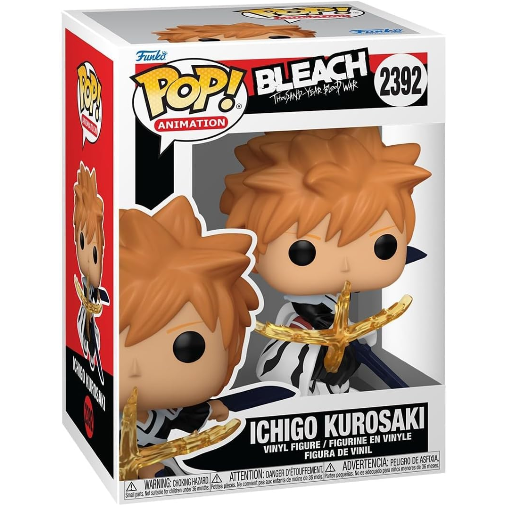 FUNKO POP BLEACH TYBW S1 - VINYL FIGURE 2392 ICHIGO KUROSAKI 9CM 80354