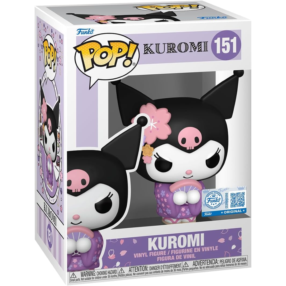 FUNKO POP SANRIO:HELLO KITTY - VINYL FIGURE 151 KUROMI KIMONO 9CM 92037