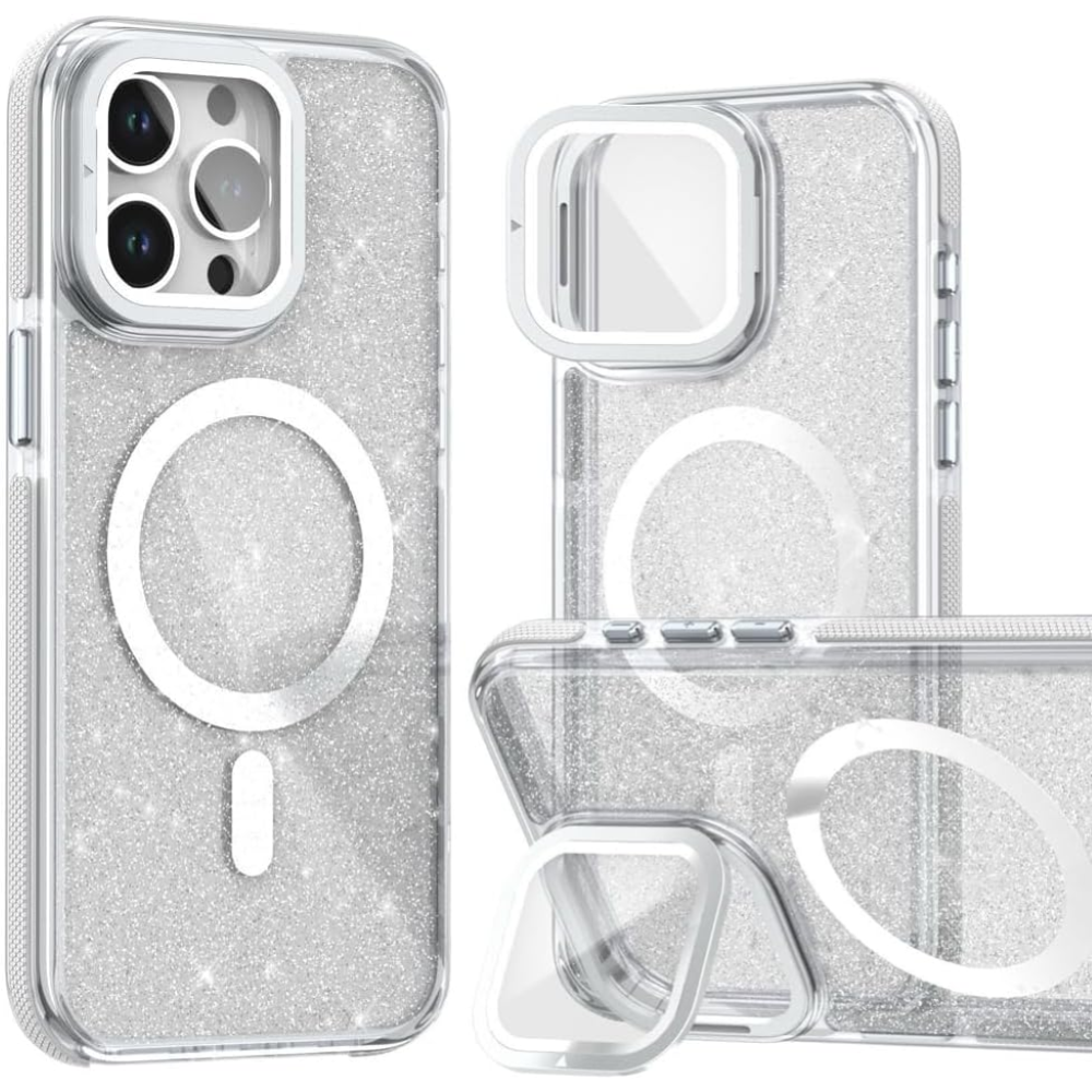 NEWTOP CV43-09 SUPPORTO CON GLITTER APPLE IPHONE 18 PRO