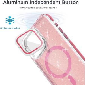 NEWTOP CV43-09 SUPPORTO CON GLITTER APPLE IPHONE 18 PRO