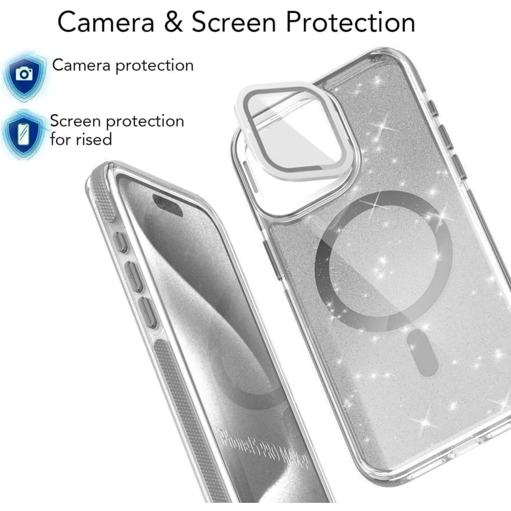 NEWTOP CV43-09 SUPPORTO CON GLITTER APPLE IPHONE 18 PRO MAX