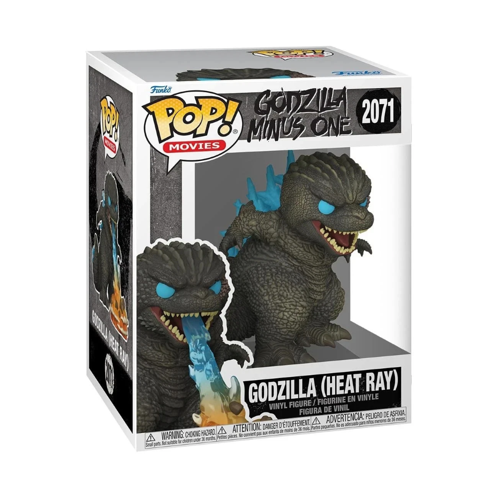 FUNKO POP GODZILLA MINUS ONE - VINYL FIGURE 2071 GODZILLA (HEAT RAY) 15CM 93273