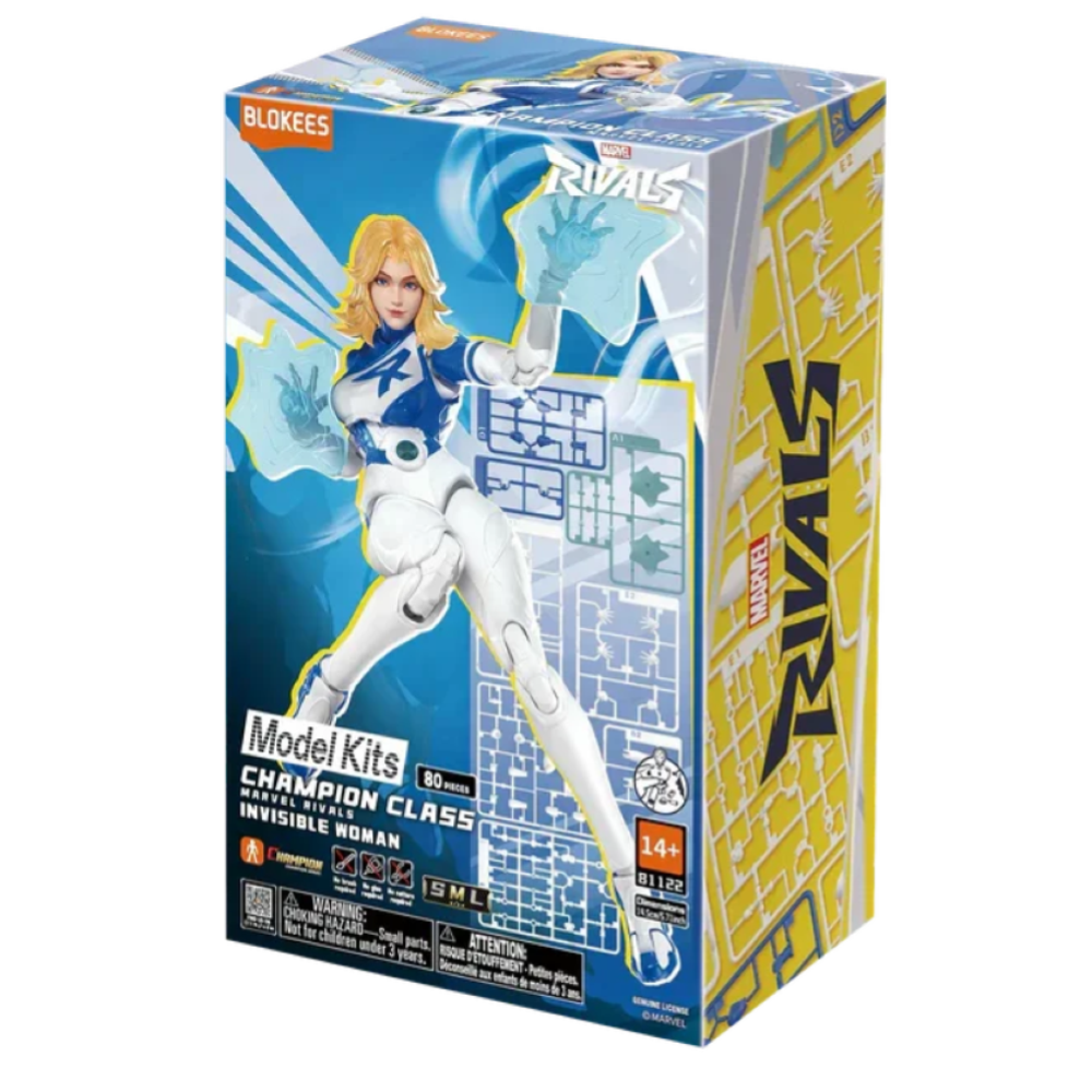 Blokees - Marvel Rivals - Champion Class 11 - 81122 Invisible Woman Model Kit   *FINE GIUGNO