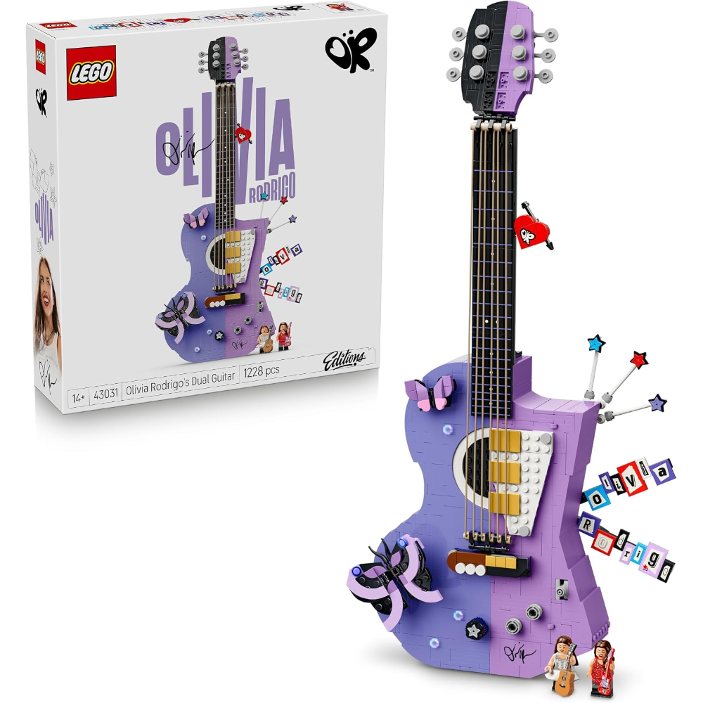 LEGO EDITIONS MUSIC - La Chitarra Bicolore di Olivia Rodrigo 43031 