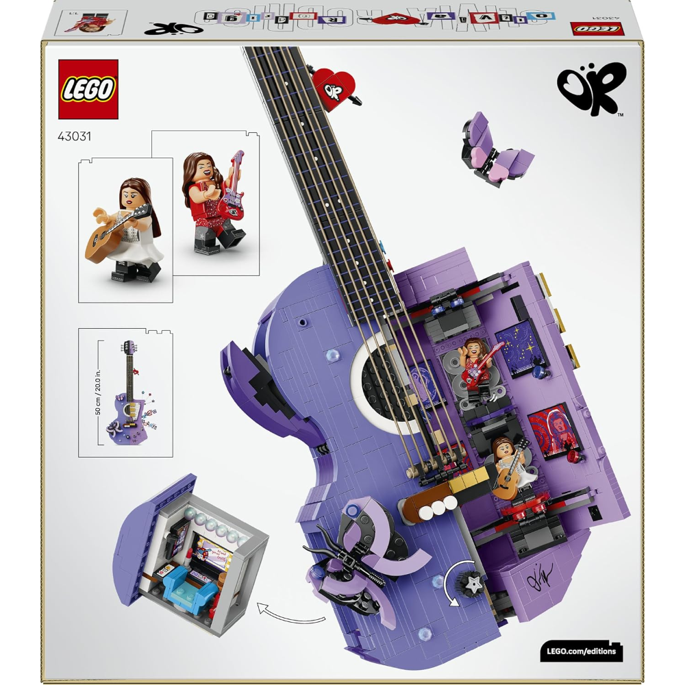 LEGO EDITIONS MUSIC - La Chitarra Bicolore di Olivia Rodrigo 43031 