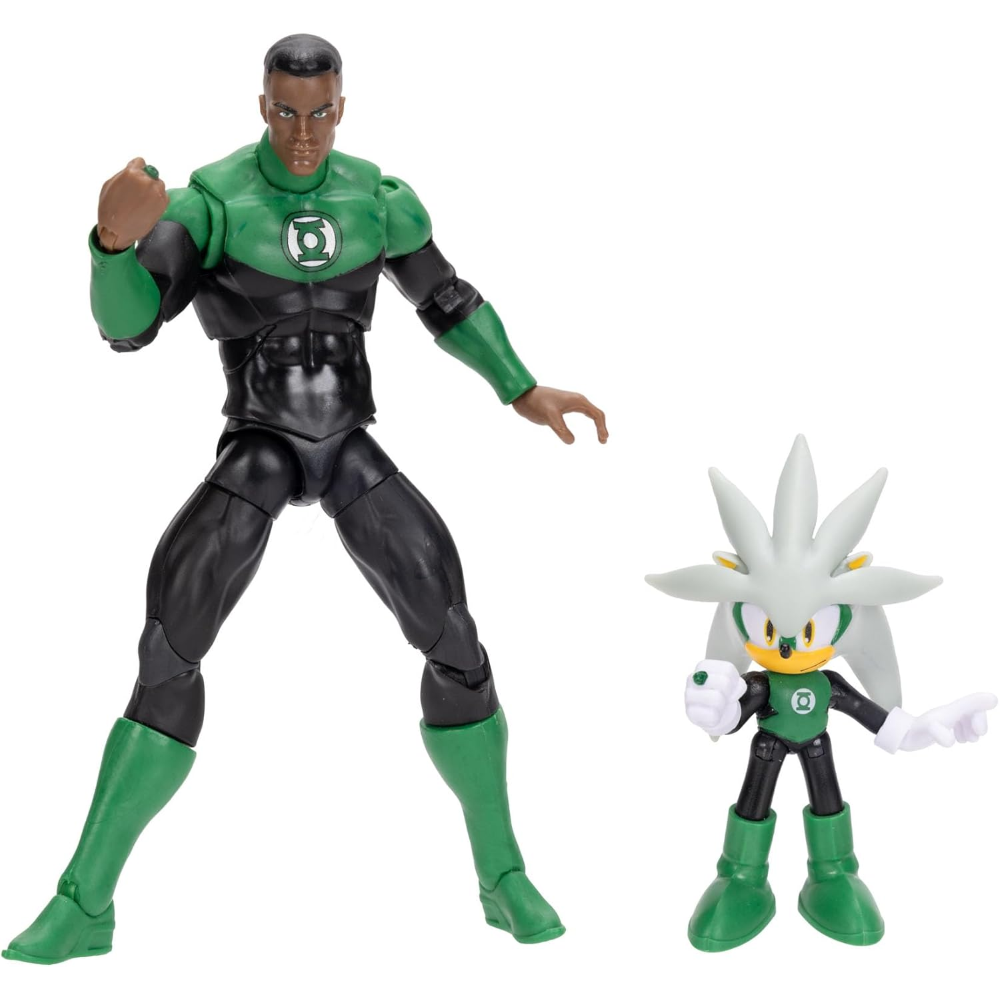 Jakks - DC X Sonic multipack personaggi da 6 e 13 cm (serie differenti) 42898GM