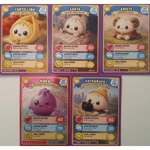 DIRAMIX - SQUISHY DUMPLING - DISPLAY BOX CON 20 BUSTINE -  OFFICIAL CARD COLLECTION - NO EDICOLA