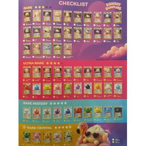 DIRAMIX - SQUISHY DUMPLING - DISPLAY BOX CON 20 BUSTINE -  OFFICIAL CARD COLLECTION - NO EDICOLA