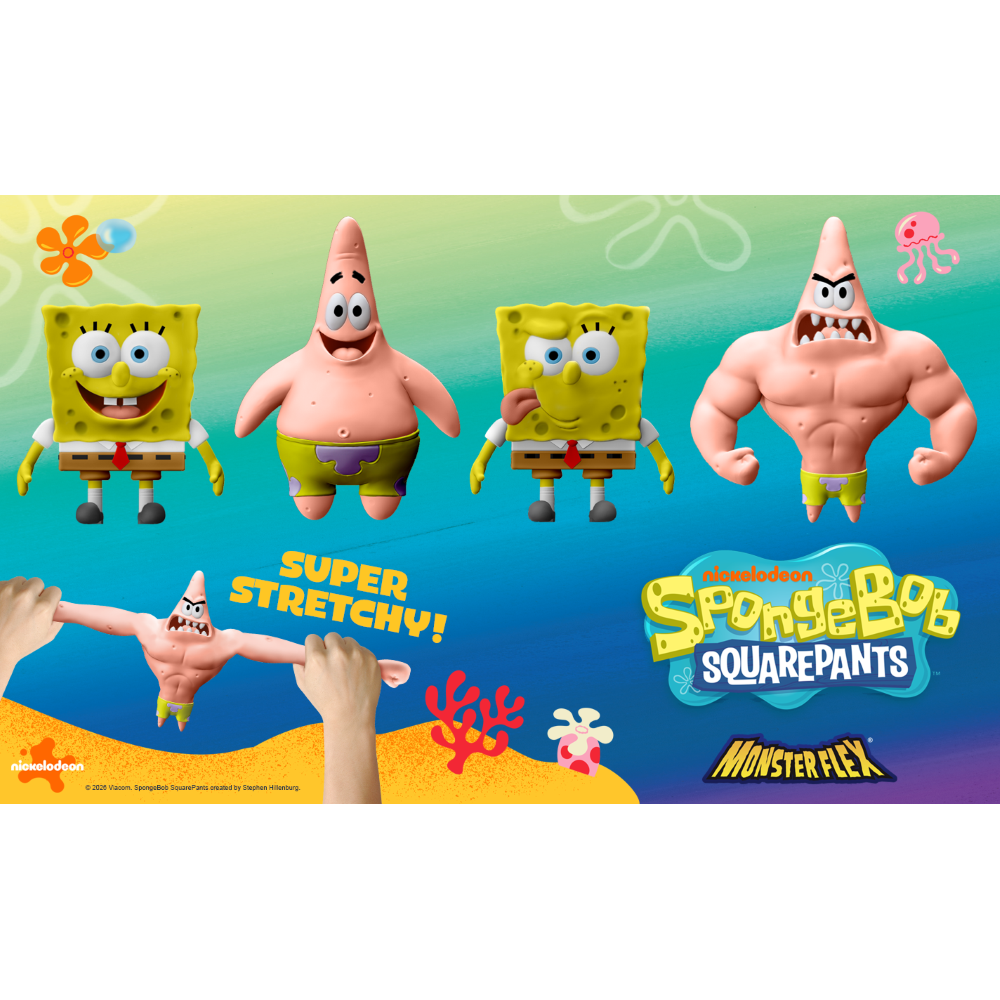 DIRAMIX - MONSTER FLEX - SPONGEBOB - DISPLAY BOX - NO EDICOLA