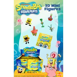 DIRAMIX - MINI FIGURES - SPONGEBOB 3D - DISPLAY CON BLIND BAG - NO EDICOLA