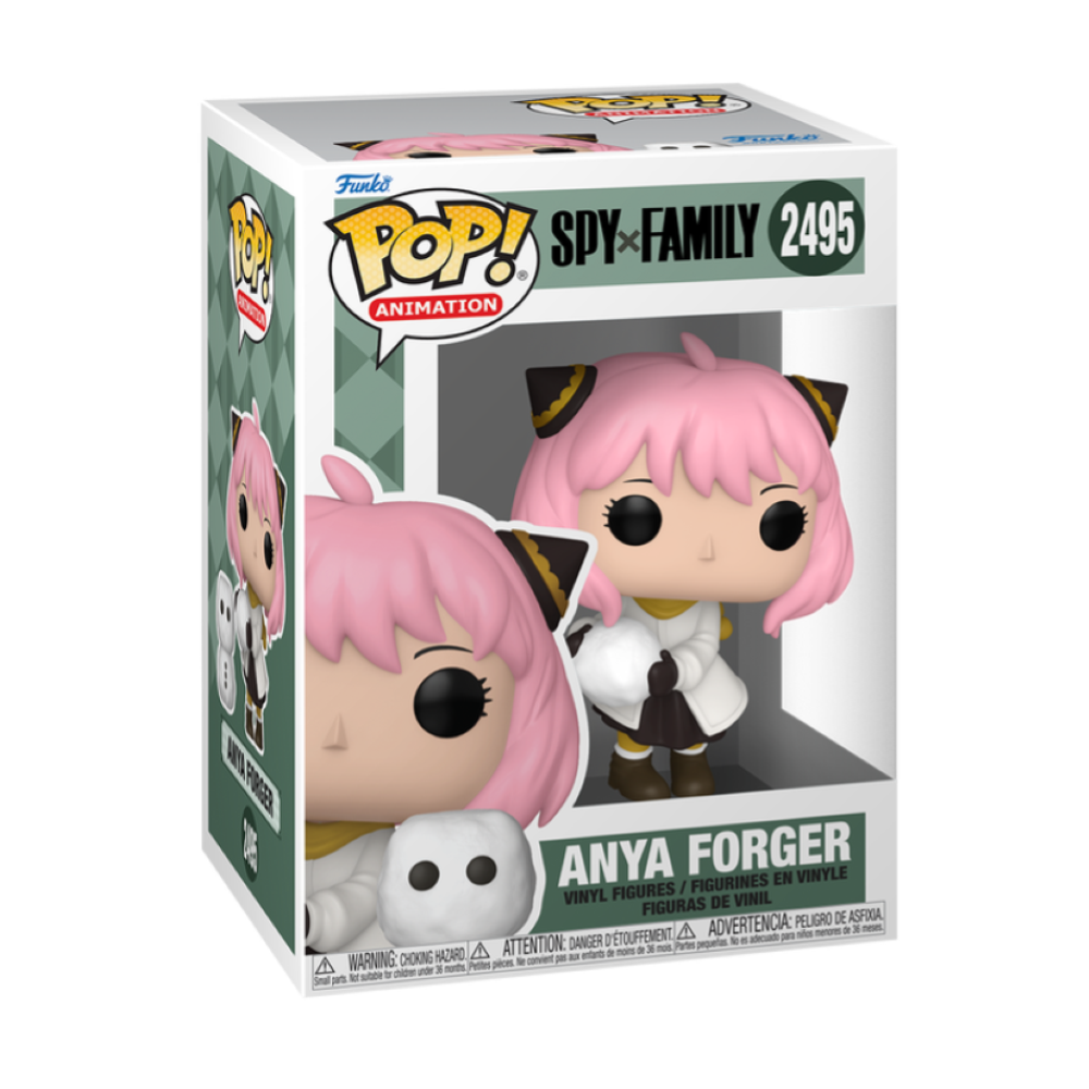FUNKO POP SPY X FAMILY - VINYL FIGURE 2495 ANYA FORGER (HOLIDAY) 9CM - 93946