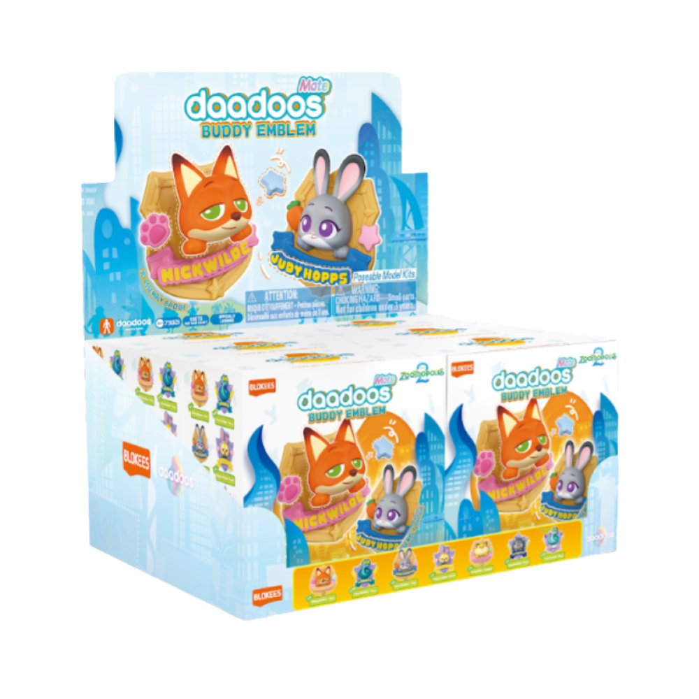 Blokees - Zootropolis Blind Box - Daadoos - 73821 Mate Series 01 