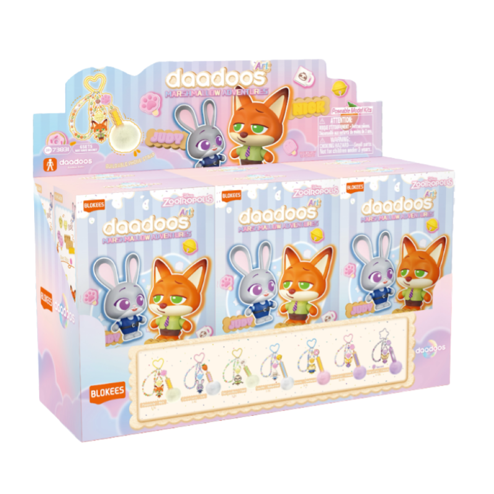 Blokees - Zootropolis Blind Box - Daadoos - 73831 Art Series 01