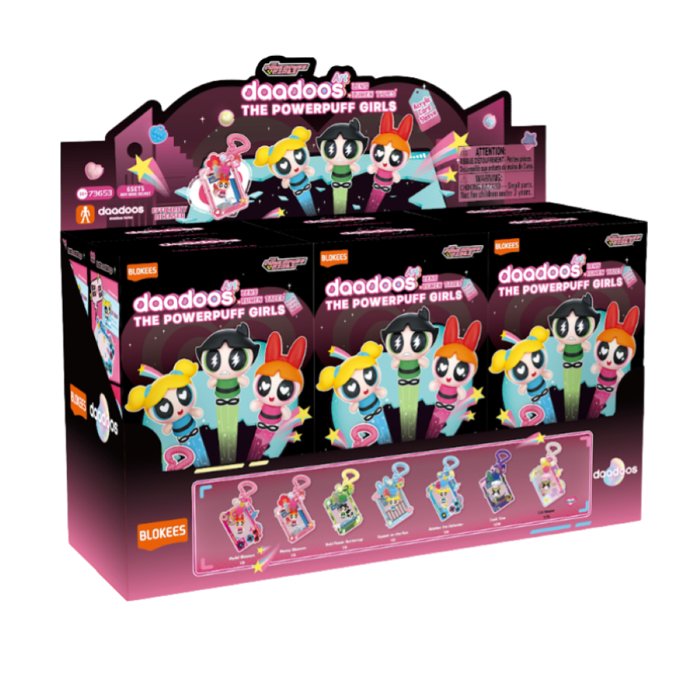 Blokees - The Powerpuff Girls Blind Box - Daadoos Art  Series 01 - 73653 Lens Lumen Tales