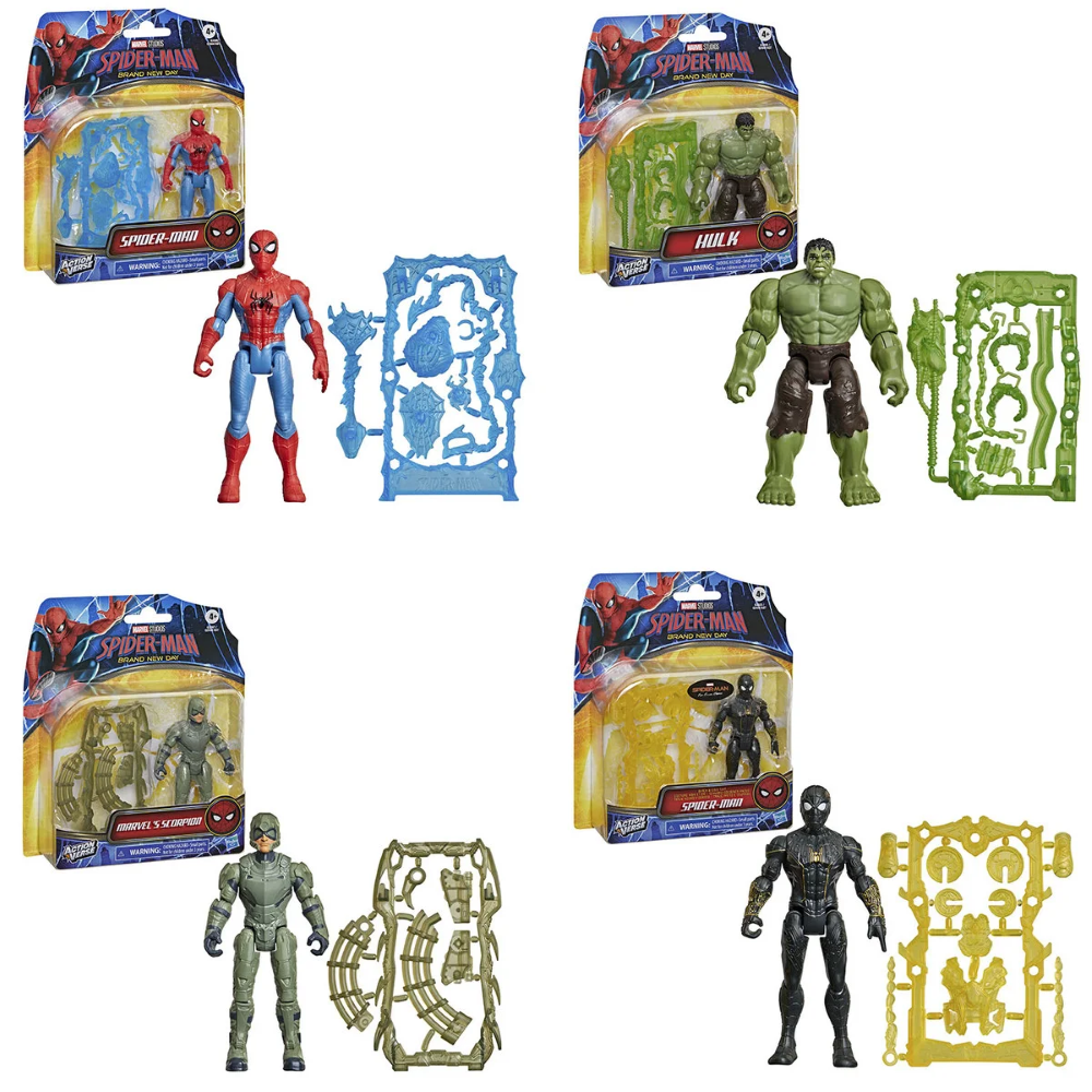 HASBRO -  Spider-Man Movie Action figure del film con accessori AST. G24445L0