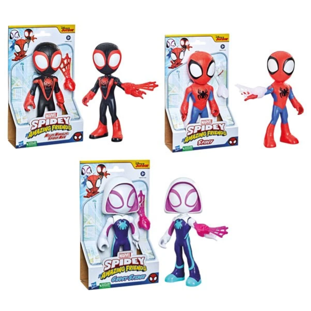 HASBRO - MARVEL MEGA SPIDEY AND HIS AMAZING FRIENDS - AST. 23CM