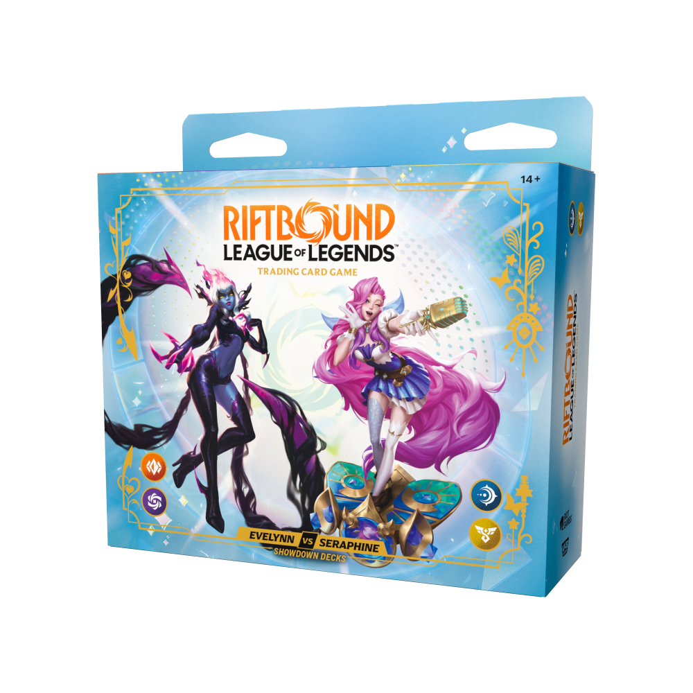 PREORDINE RIFTBOUND - LEAGUE OF LEGENDS - RADIANCE - SHOWDOWN DECK - DISPLAY (4 MAZZI) -ENG 23/10/2026
