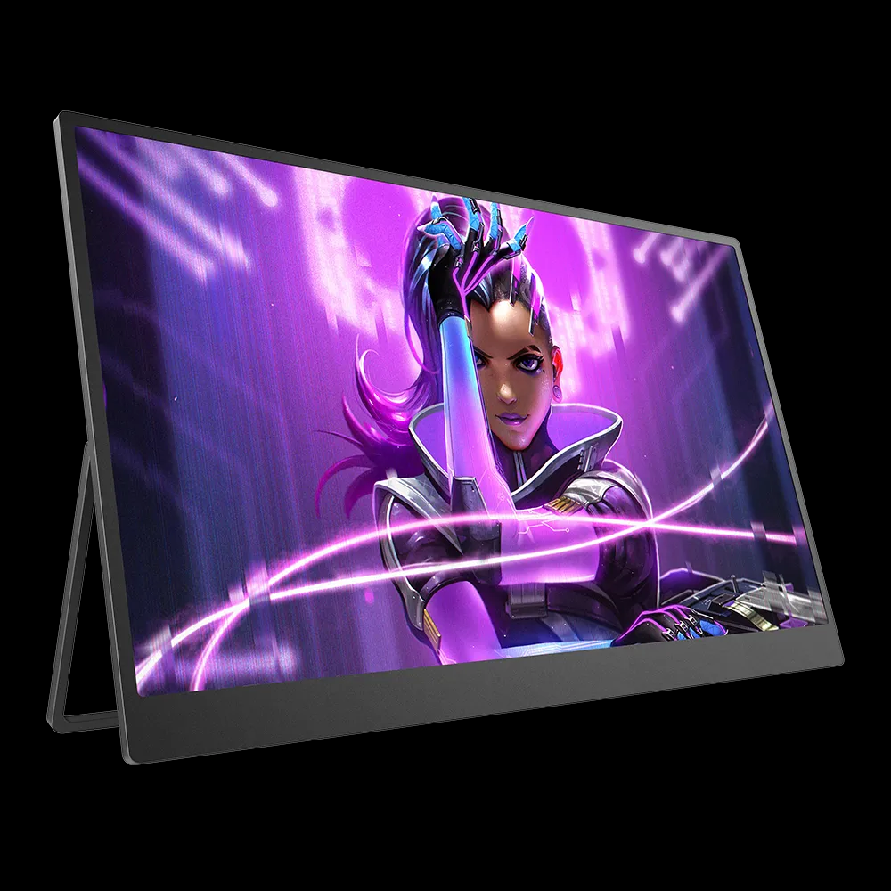 UPERFECT - Monitor aziendale UHD con supporto VESA, 17,3 pollici, 60Hz, risoluzione 4K - per laptop e PC aziendali
