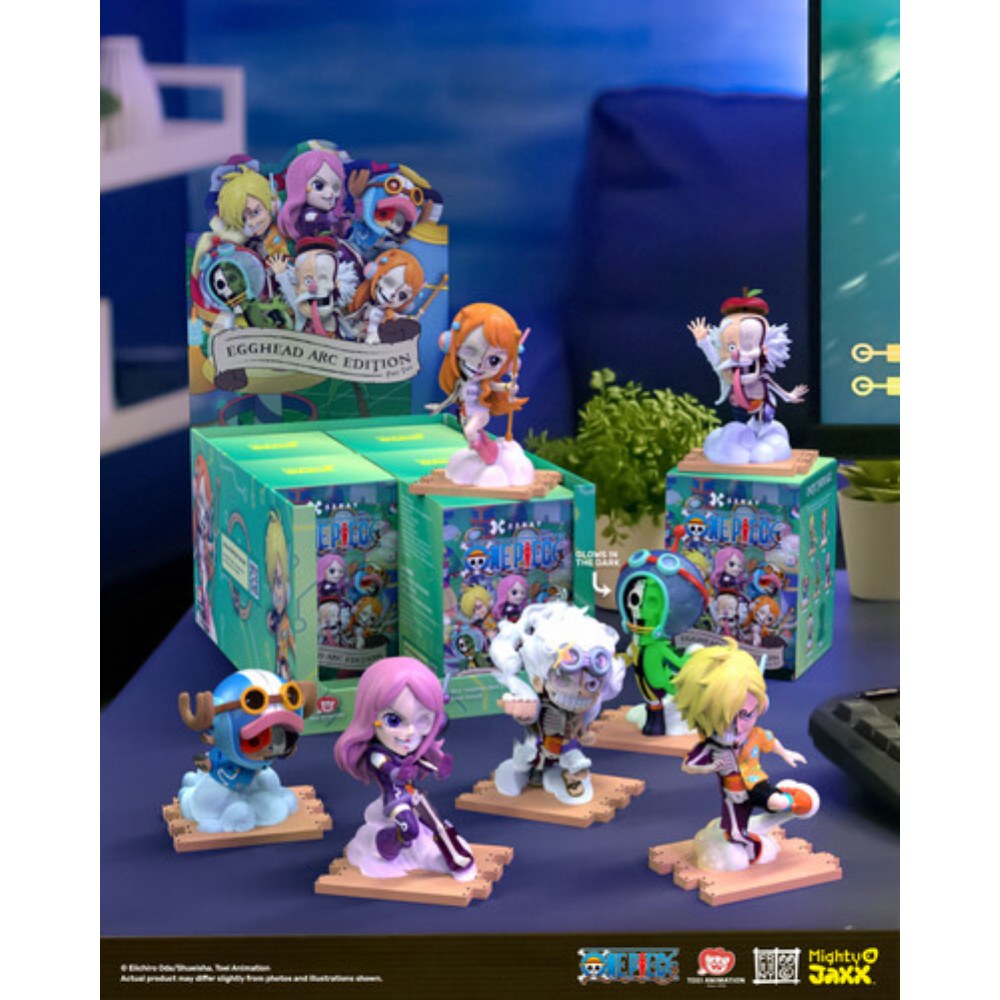 MIGHTY JAXX ONE PIECE - FREENY'S HIDDEN DISSESCTIBLE BLIND BOX D6 - EGGHEAD ARC SERIES PART 2