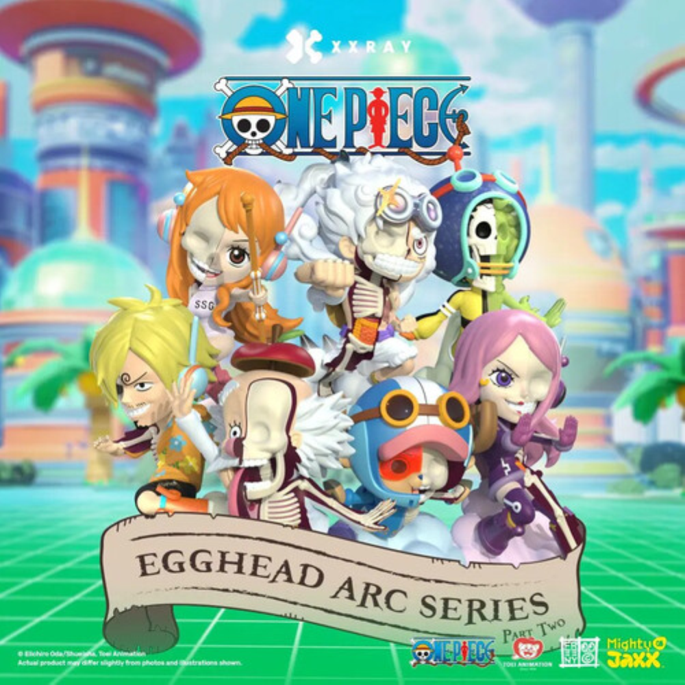 MIGHTY JAXX ONE PIECE - FREENY'S HIDDEN DISSESCTIBLE BLIND BOX D6 - EGGHEAD ARC SERIES PART 2