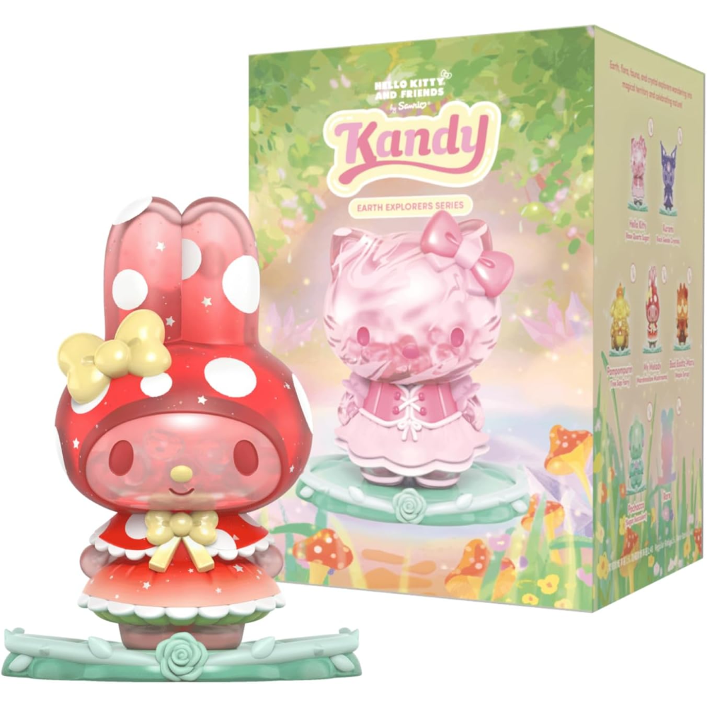 MIGHTY JAXX SANRIO - KANDY EARTH EXPLORER SERIES BLIND BOX - D6