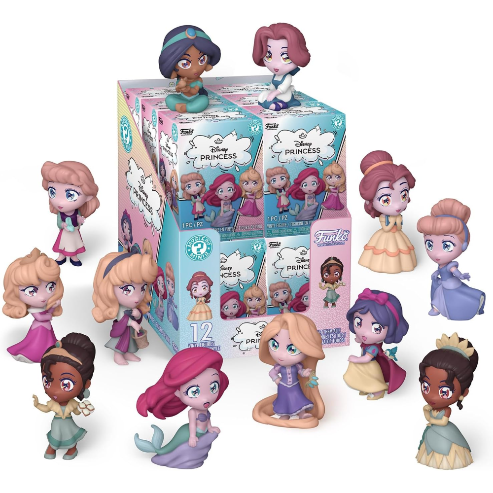 FUNKO POP 86557 Disney Princess Manga - MYSTERY MINI BLIND BOX - DISPLAY 12PC CASE PACK 