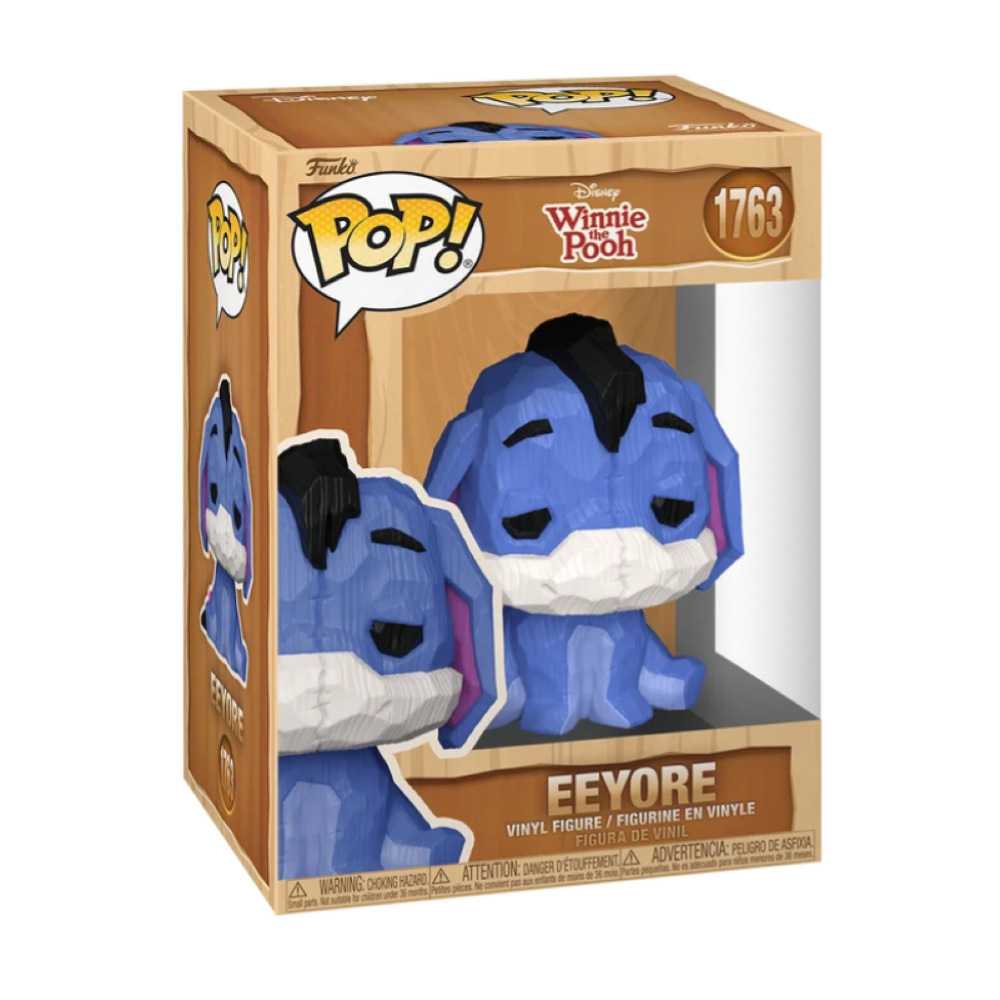 FUNKO POP WINNIE THE POOH S5 - VINYL FIGURE 1763 EEYORE (WHITTLED) 9CM 93220