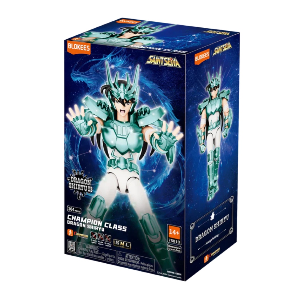 Blokees - Saint Seiya Champion Class 09 - 75010 Dragon Shiryu  Model Kit 