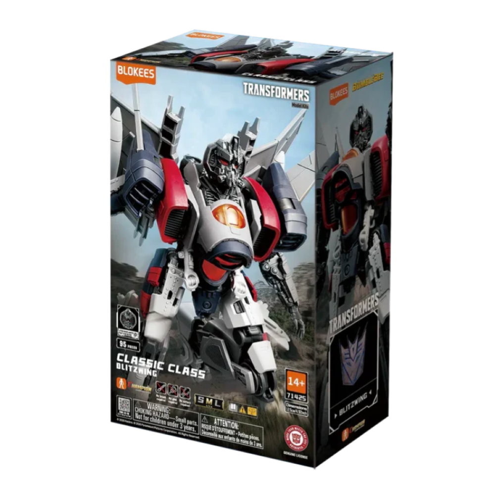 Blokees - Transformers - Classic Class 25 - 71425 Blitzwing Model Kit 