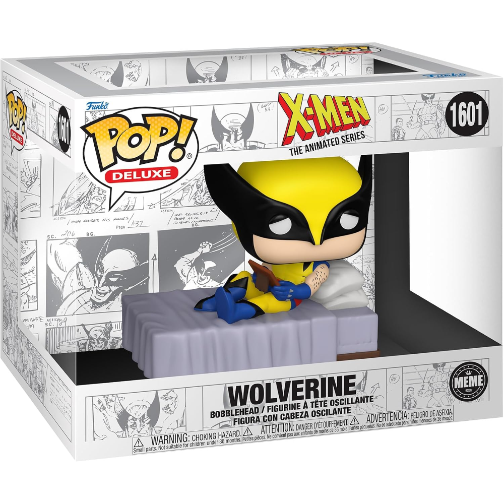FUNKO POP DELUXE MEME S2 - VINYL FIGURE WOLVERINE (WOLVERINE'S CRUSH) 15CM 86368