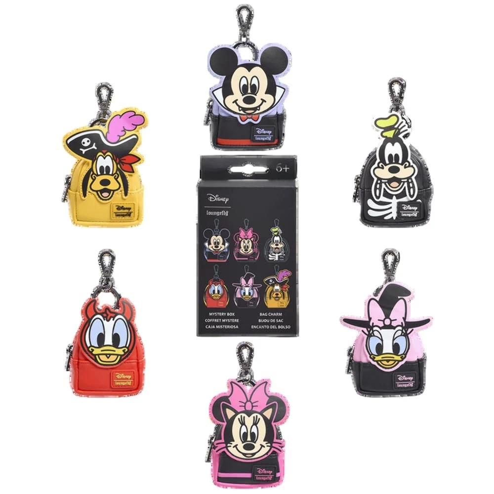  Loungefly - DISNEY HALLOWEEN MYSTERY BAG CHARMS WDCB0025-EA