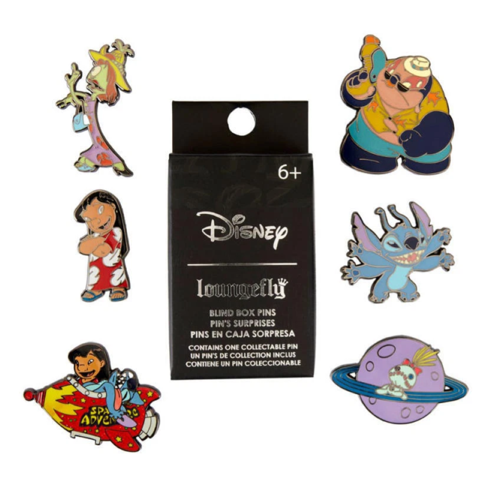  Loungefly - DISNEY LILO&STITCH SPACE ADVENTURE BLIND BOX PINS WDPN2823-EA