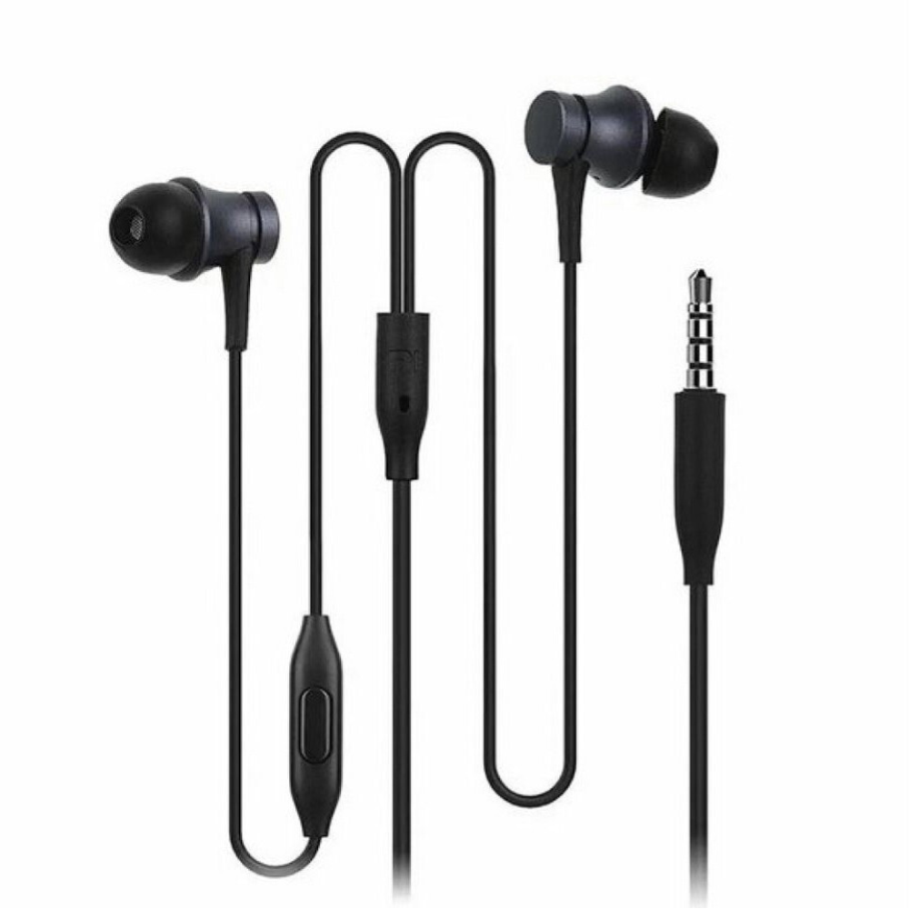 XIAOMI AURICOLARI A FILO BASIC JACK 3.5MM NERO