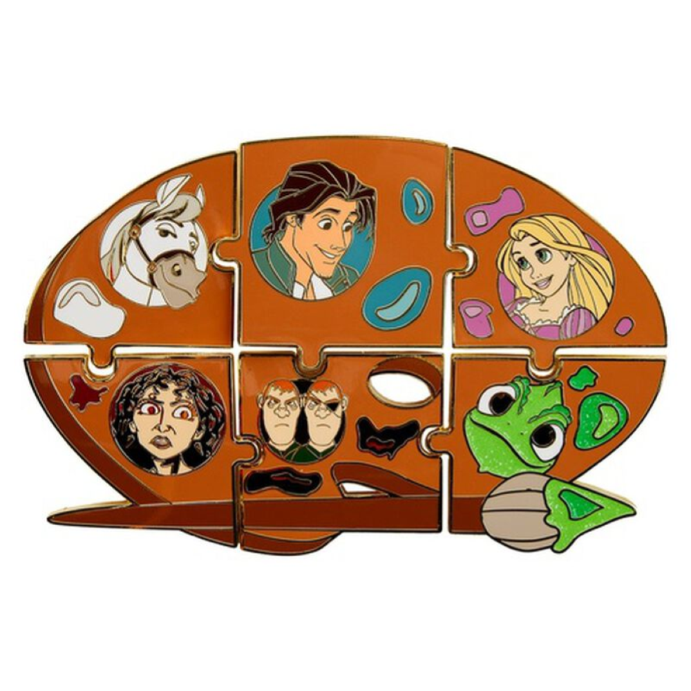  Loungefly - DISNEY TANGLED PAINTS BLIND BOX PINS WDPN3039-EA