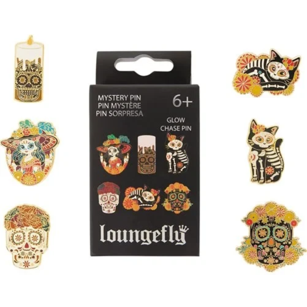  Loungefly - DIA DE LOS MUERTOS MYSTERY BOX PIN -EA LFPN0137-EA
