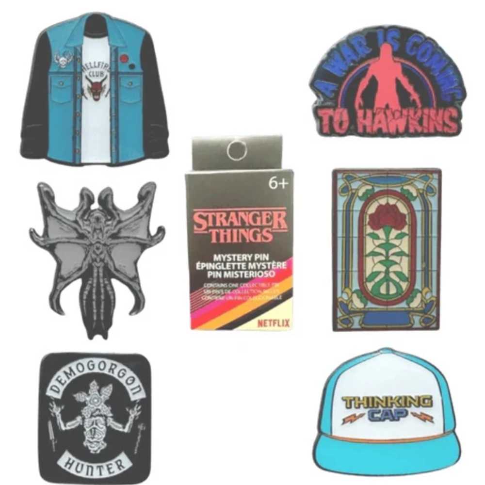  Loungefly - Netflix Stranger Things Mystery Blind Box Enamel Pin NFXPN0071