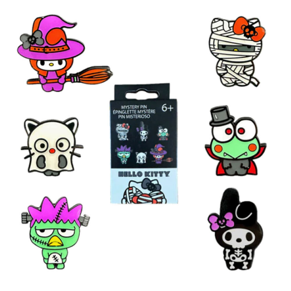  Loungefly - SANRIO HALLOWEEN COS BLIND ENAMEL PINS - SANPN0142