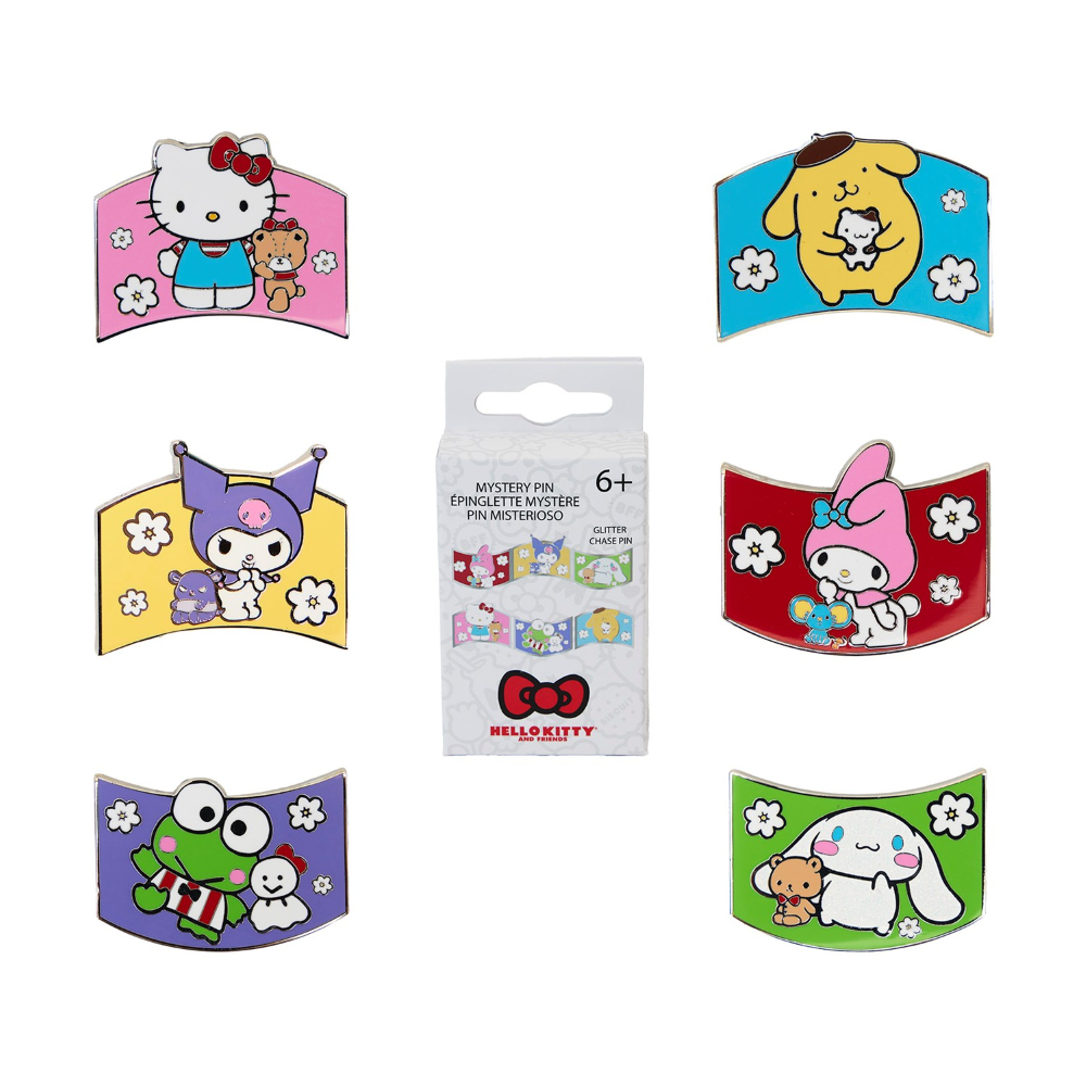  Loungefly - Sanrio And Friends: Color Block Mystery Pin-EA - SANPN0273-EA