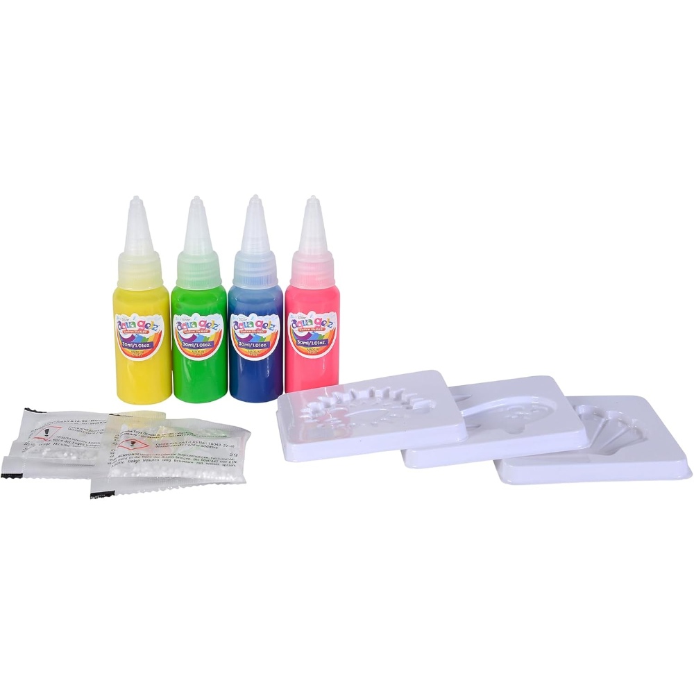SIMBA - AQUAGELZ Starter set - 4 tubetti 30ml, 3 stampini, 2x additivi acqua - 106322561